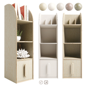 Small bookcase with Library and Male Kids drawer