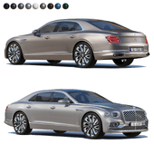 Bentley Flying Spur 2024 mid-poly