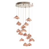 Currey & Co Catrice 15-Light Round Multi-Drop Pendant