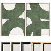 Plaster Two Photo Frame D-685