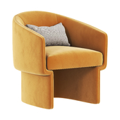 Comfy Velvet Leisure Chair
