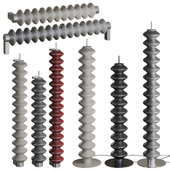 Set of radiators TUBES Milano Architonic