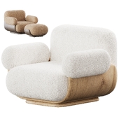 Cannoli Soft Chair by Carel Woodworks