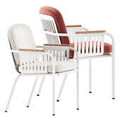 Capa dining armchair by Gandiablasco