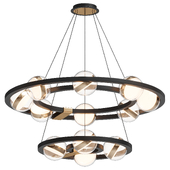 Ring chandeliers and lamps SATURNA CH 2