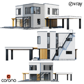 Modern house V93