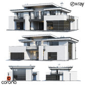 Modern house V96