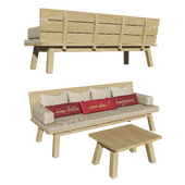 Outdoor sofa