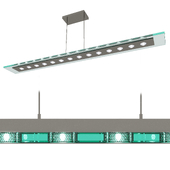 Fusion LED pool dining table - lights
