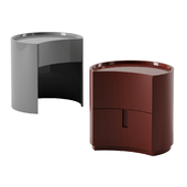 Jonhy and Ronny Night tables by Meridiani