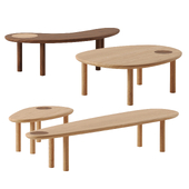 Kigo Side Tables by Koyori