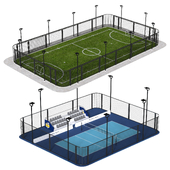 Foot Ball Volley Ball Ground