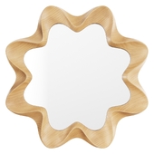 Anthropologie Emerson Natural Wall Mirror