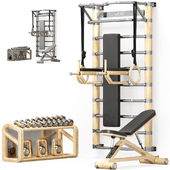 Home gym set from Uno estetico