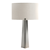 Isla Pewter Triangle Table Lamp