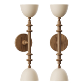 TWENTIETH | Del playa double arm sconce