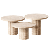 Amerigo 3 Piece Coffee Table Set