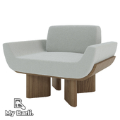 OM Stone Garden Soft Armchair Tomae