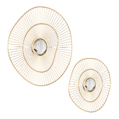 HAYLEN wall mirror set