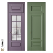 Interior door factory "Terem": interior door Sienna 10 DGO and Elegance 2B.