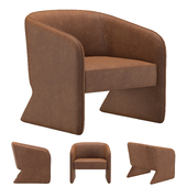 Leo Leather Lounge Chair