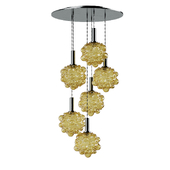 Lamp with shades designed by Helena Tynell
