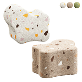 Terrazzo Cloud Pouffe