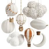 Hanging decor for children's room