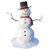 Snowman 4K PBR