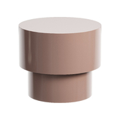 Metal side table