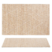 Tospa Jute and Cotton Rug