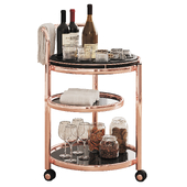 Glencore Bar Cart