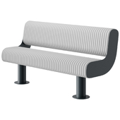 Mood 3 bench with lighting