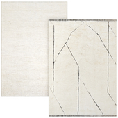 Modern Rugs LA Sedona and Segment Moroccan