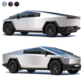 Tesla Cybertruck mid-poly