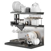 Kitchendecor set "Autumn Metal"