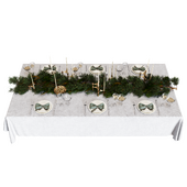 Christmas/New Year Table Setting 02
