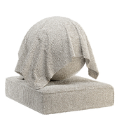 Boucle fabric Winter Frost Cream / Axis / Boucle Sherpa