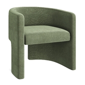 Martinique Armchair in Velvet