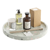Decor set for bathroom