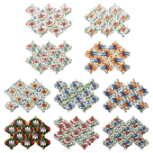 Tile Kerama Marazzi mosaic Arabesques Toscana