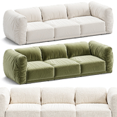 Nuvola triple sofa