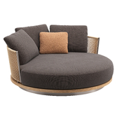 Daylight Loveseat by Minotti