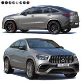 Mercedes-Benz GLE Coupe AMG mid-poly