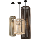Composition of Mari X2 pendant lamps by EDL
