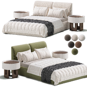 Novara bed by woodsoft