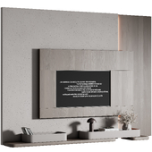 tv wall minimal set 19