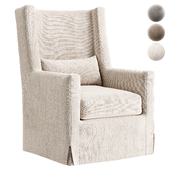Nerissa Swivel Wing Chair