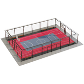 Sport ground basketball box 001