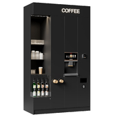 Self-service coffee shop, coffee point, vending machine